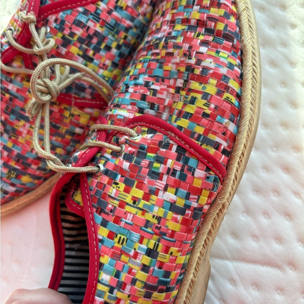 Zui Multicolor Woven Casual Shoes - Picture 5 of 5